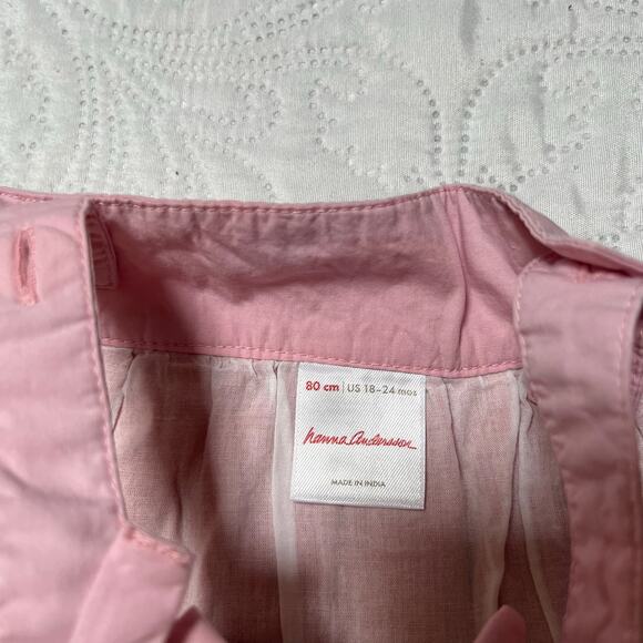 Hanna Andersson Colorblock Twirl Dress 18-24m - Picture 3 of 5